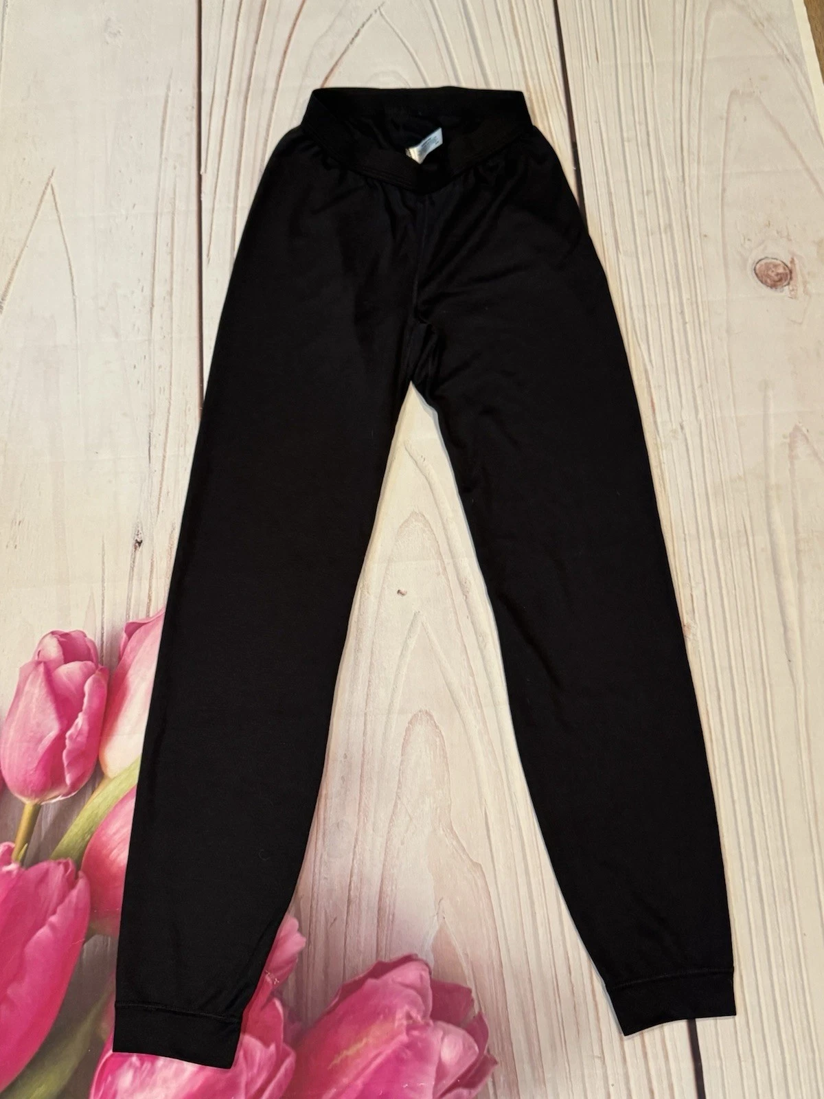 Patagonia Capilene Black Women's Base Layer Pants Leggings Size Xs
