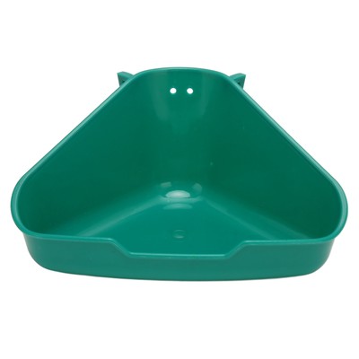 (S) Kleine Tier-Wurfbox Fanshaped Rabbit Corner Toilettenbox Töpfchen- UB