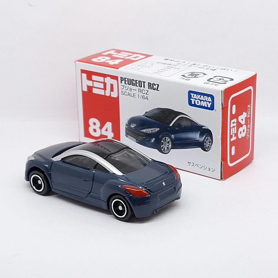 TOMICA 84 PEUGEOT RCZ 1/64 TOMY DIECAST CAR NEW 2012 Blue - Image 3 of 4