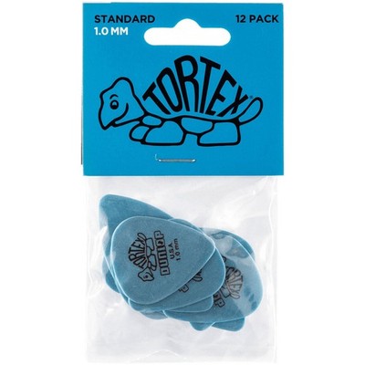 Plektrum Dunlop Tortex Standard 1,00mm (12Stck) Plek Pick NEU