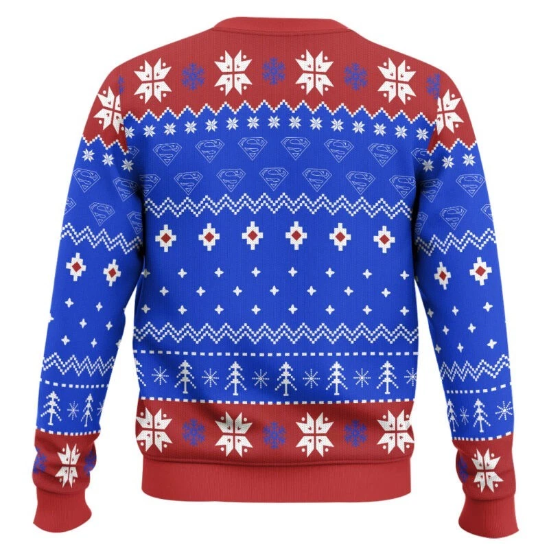 Superman Christmas Ugly Sweater