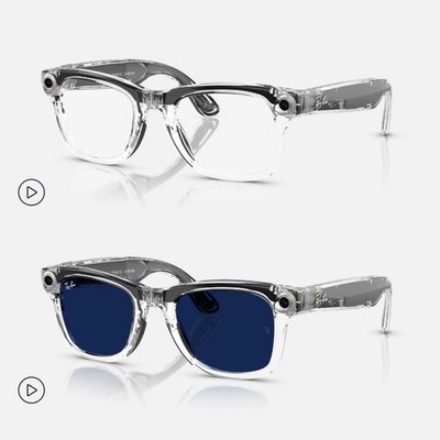 Ray-Ban Meta Wayfarer Limited Edition - RW4006 Transitions Clear