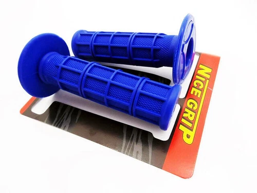 JUEGO DE EMPUÑADURAS DE MANILLAR IZQUIERDO DERECHO YAMAHA YZ450F JBS AZUL PAR - Imagen 1 de 4