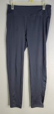 Woman's DANSKIN NOW Gray Dri-More Fitted Pants Medium