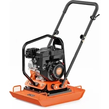 Plate Compactor, 196CC Gas Engine, 4200 lbs Vibratory Compaction Tamper