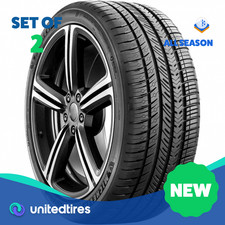 Set Of 2 New 23545zr17 Michelin Pilot Sport All Season 4 97y Set Of 2 New 23545zr17 Michelin Pilot Sport All Season 4 97y