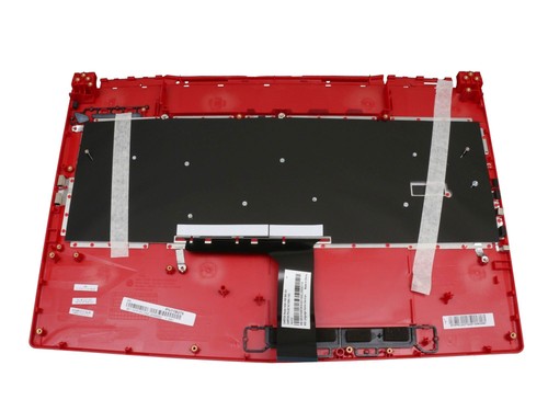 MSI GL63 8SF/8SFK (MS-16P7) oryginalna klawiatura z topcase DE (niemiecki) czarna - Zdjęcie 2 z 2