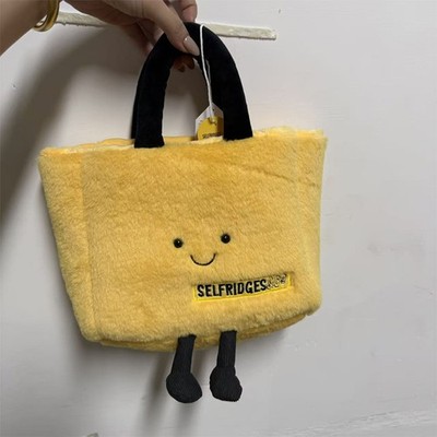Gelb Plüschspielzeug Selfridges Tasche Kawaii weiche Spielzeug Kinder Geschenk