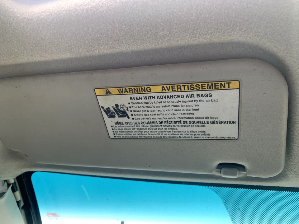 TOYOTA COROLLA 2003 2004 2005 2006 2007 GRIS parasol parasol conjunto par 03-08 Foto 4 de 4
