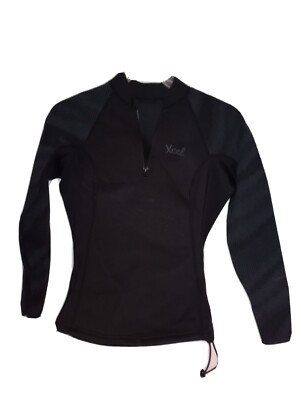 XCEL Wetsuit Top Black Size 8- Surf Dive Swim