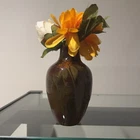 1902 Antique Arts & Crafts Rookwood Pottery Bud Vase Standard Glaze Signed LVB
