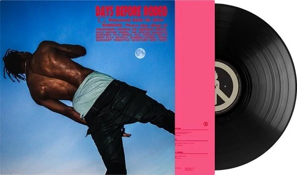TRAVIS SCOTT - DAYS BEFORE RODEO VINYL 10 YEAR ANNIVERSARY TRAVIS SCOTT - DAYS BEFORE RODEO VINYL 10 YEAR ANNIVERSARY