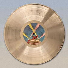 Ozzy Osbourne  "Blizzard Of Ozz" Gold LP Record wall art