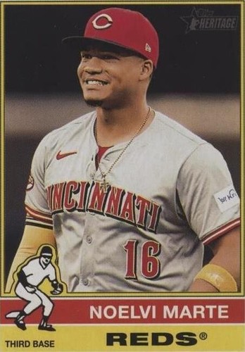 ?NOELVI MARTE 2025 Topps Tier One Break Out Autographs Green Foil 