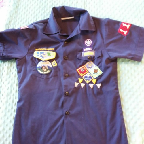 Cub Scout Uniform Youth Large Blue 