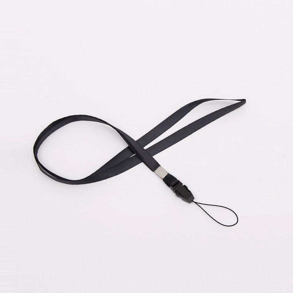 10pcs Black Neck Straps Lanyards For Camera Cell Phone MP3 ID Card Badge Holder - image 2 of 4
