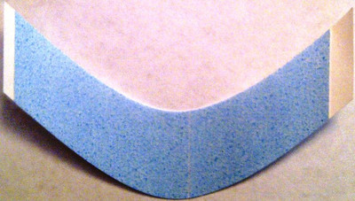 Wig Toupee Tape Walker Tape Blue Liner Lace - 108 Curved Strips - Foto 2