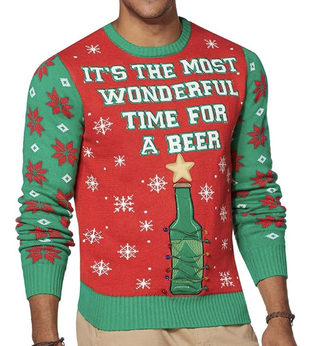 Beer Ugly Christmas Sweater Beer Ugly Christmas Sweater