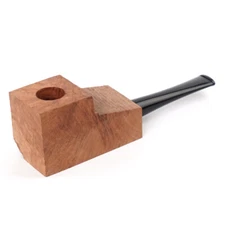 Briar Wood Pipe Uncarved Block Tobacco Pipe Handmade DIY Block For Smoking