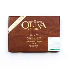 Oliva No. 4 Serie V Melanio Empty Wood Cigar Box 9" x 6" x 1.5"