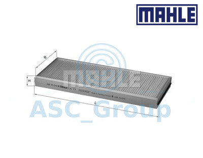 Original MAHLE Ersatz Innen Innenraum Luft Pollenfilter La 77 LA77  