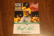 BRADY AIKEN 2013 LEAF PERFECT GAME AUTOGRAPH #2/10 CLEVELAND INDINANS ROOKIE