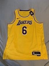 DN2009-728 NIKE NBA LOS ANGELES LAKERS ICON EDITION LEBRON JAMES 2022/23 Mens XL