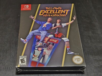 Bill & Ted's Excellent Retro Collection (Nintendo Switch, 2022) BRAND NEW!
