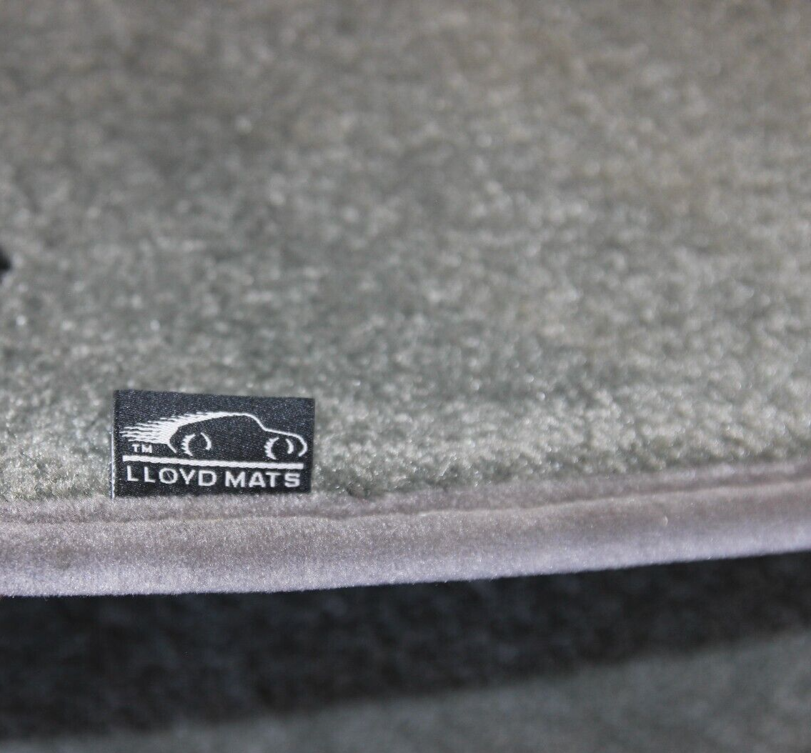 BMW OEM E36 9299 LLOYD GREY VELOUR FRONT LEFT RIGHT FLOOR MATS GRAY