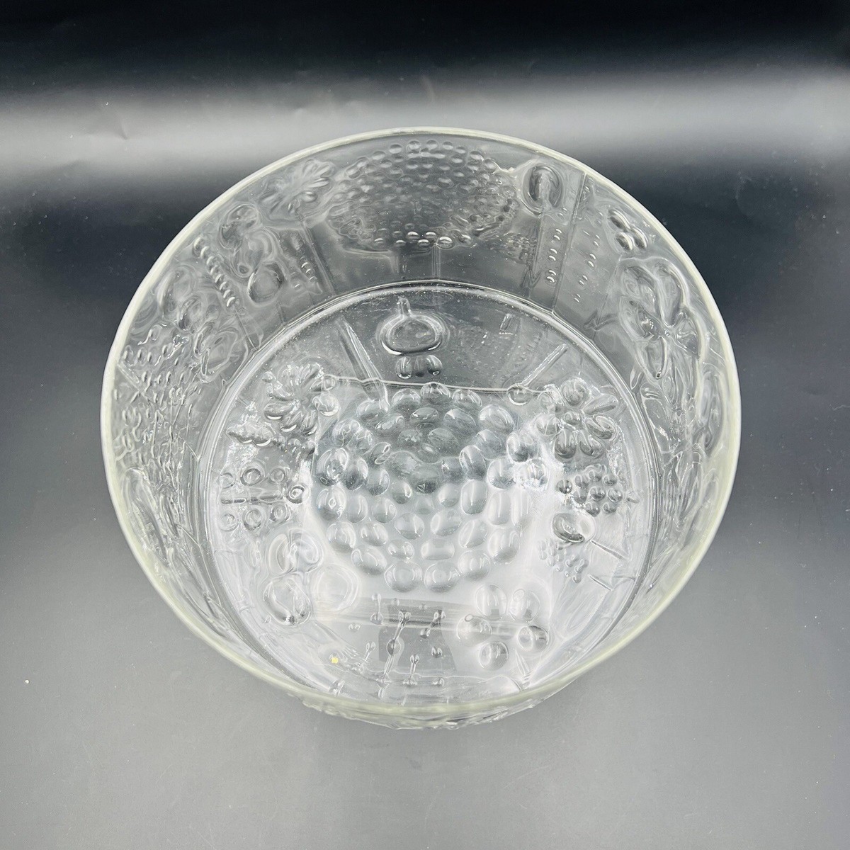 Vintage Nuutajarvi Iittala Arabia Finland Oiva Toikka Clear Glass