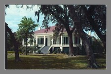  Postcard Chrome Jefferson Davis Shrine Beauvoir Mississippi