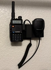 Handheld Radio Wall Mount with PTT