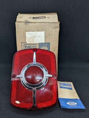 NOS 1965 FORD FAIRLANE STATION WAGON TAIL LIGHT LAMP LENS C5OZ