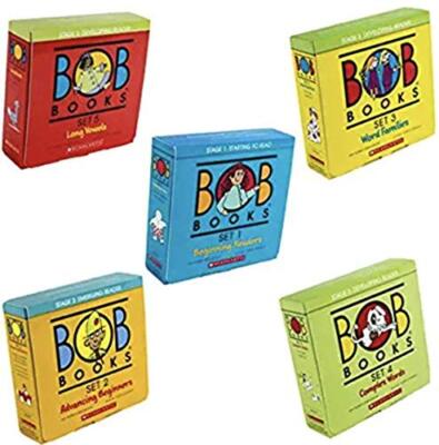Complete Set of Bob Books Sets 1-5 (42 books)