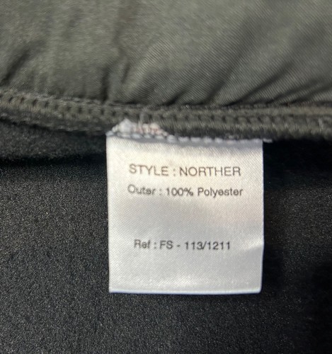 OUTDOOR SCENE Mens Gilet Model Norther Black Fleece Bodywarmer Size Medium BNWT - Picture 6 of 11