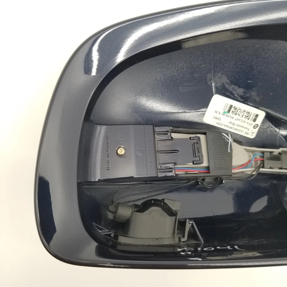 08-12 MERCEDES-BENZ GL550 TAPA ESPEJO RETROVISOR PUERTA DELANTERA IZQUIERDA A1648100364 CUBIERTA Foto 3 de 4