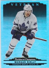 2022/23 PARKHURST CHAMPIONS..MORGAN RIELLY...RAINBOW..CARD # 248..MAPLE LEAFS