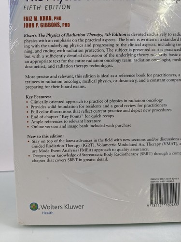 Khan's The Physics of Radiation Therapy, FIFTH EDITION - Imagen 9 de 14