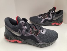 NIB Mens Nike Basketball RENEW ELEVATE II Anthracite Black Gym Red CW3406 002