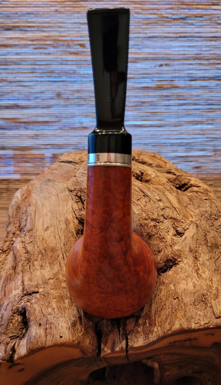 Details zu Pfeife-Pipe-Georg-Huber-München- Jahrespfeife-2016-08/100-Silver-925-9mm Schaft hergestellt in Japan