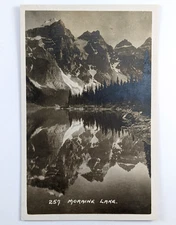 RPPC Moraine Lake Banff National Park Alberta Canada Byron Harmon