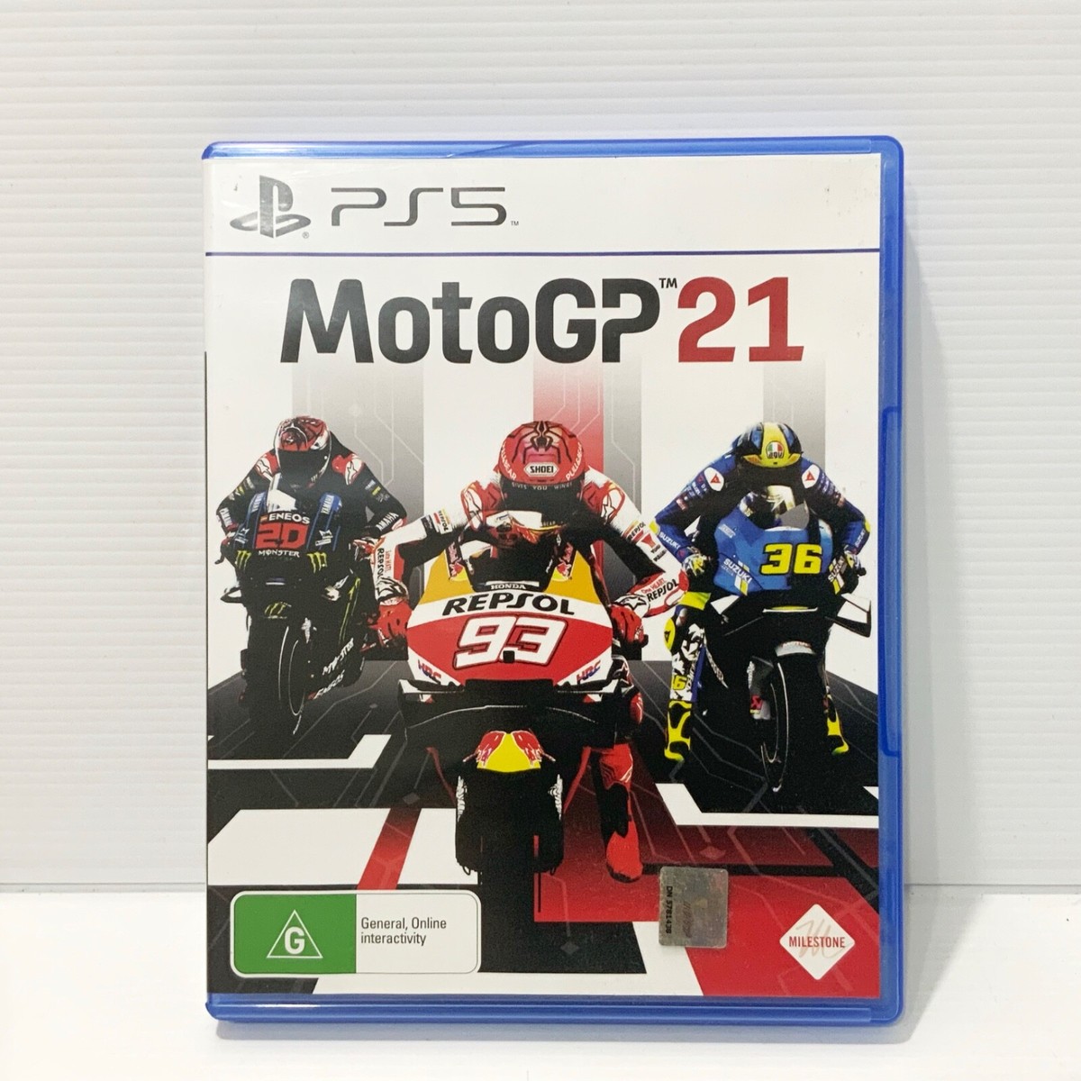 Jeu Moto GP 21 - PlayStation 5 - Neuf Sous Blister - éditeur Milestone - Genre Course