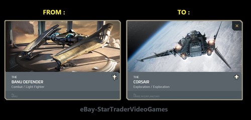 STAR CITIZEN - SHIP UPGRADE TO DRAKE CORSAIR - CCU SELECTION - Picture 6 of 15