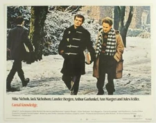 Original Movie Lobby Card Poster CARNAL KNOWLEDGE Jack Nicholson Ann Margret