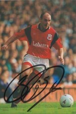 STEVE STONE HAND SIGNED 6X4 PHOTO NOTTINGHAM FOREST FOOTBALL AUTOGRAPH 7