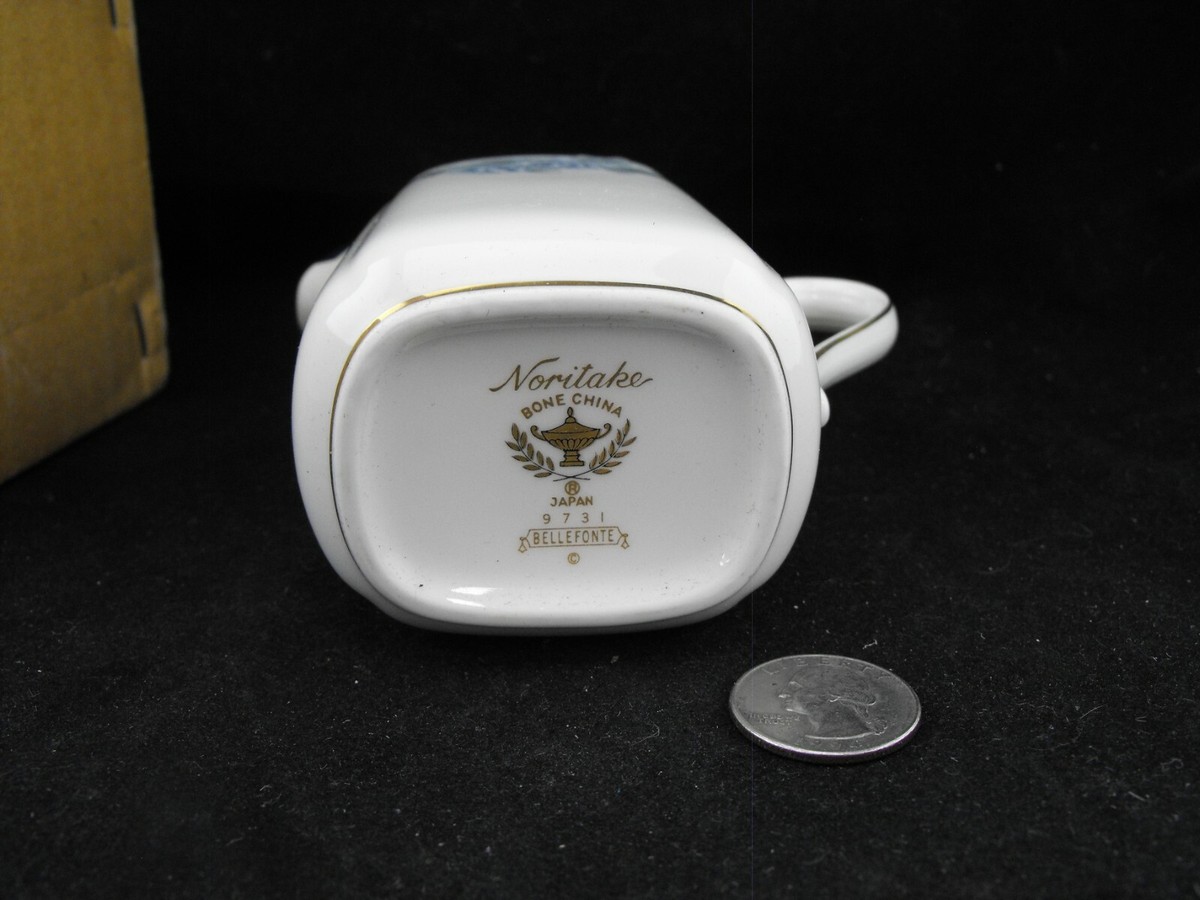 NORITAKE BELLEFONTE 9731 CREAMER JAPAN NEW W BOX | eBay