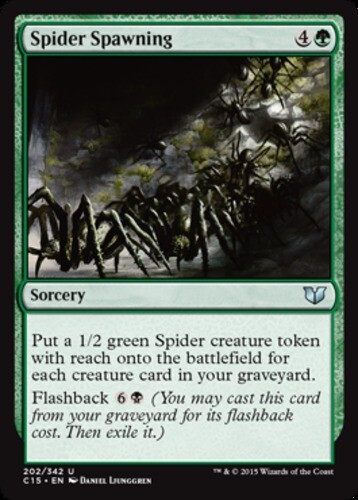 Spider Spawning x4 - Commander 2015 - NM-Mint, English - Commander 2015