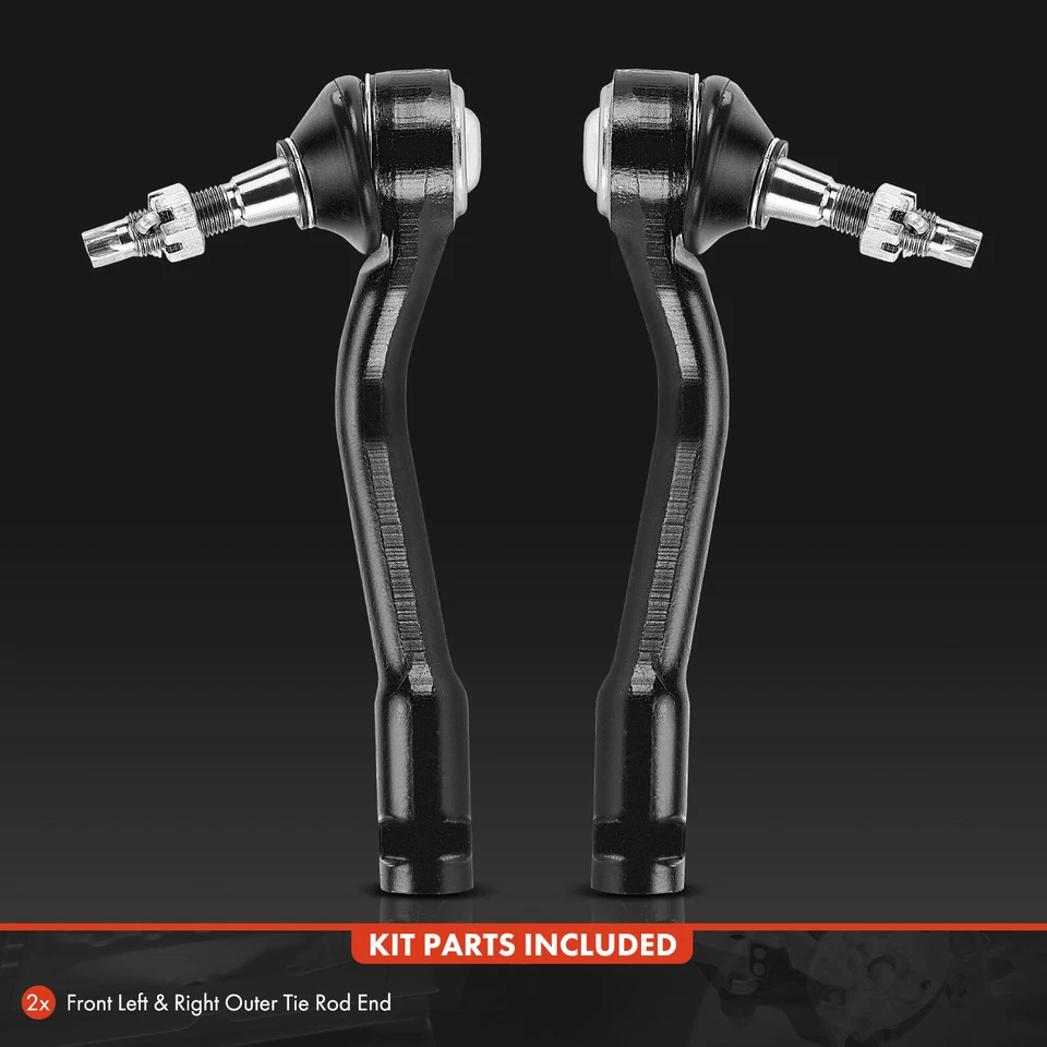 Extremo de barra de amarre exterior delantero izquierdo y derecho para Hyundai Sonata 2016-2017 Kia Optima 16-18 Foto 2 de 4