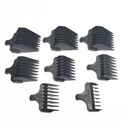 8X Clipper Kamm (#1-#8,1/8''-1'', 3mm-25mm) Für Wahl T-Klinge 9888 9888L Hair COMB