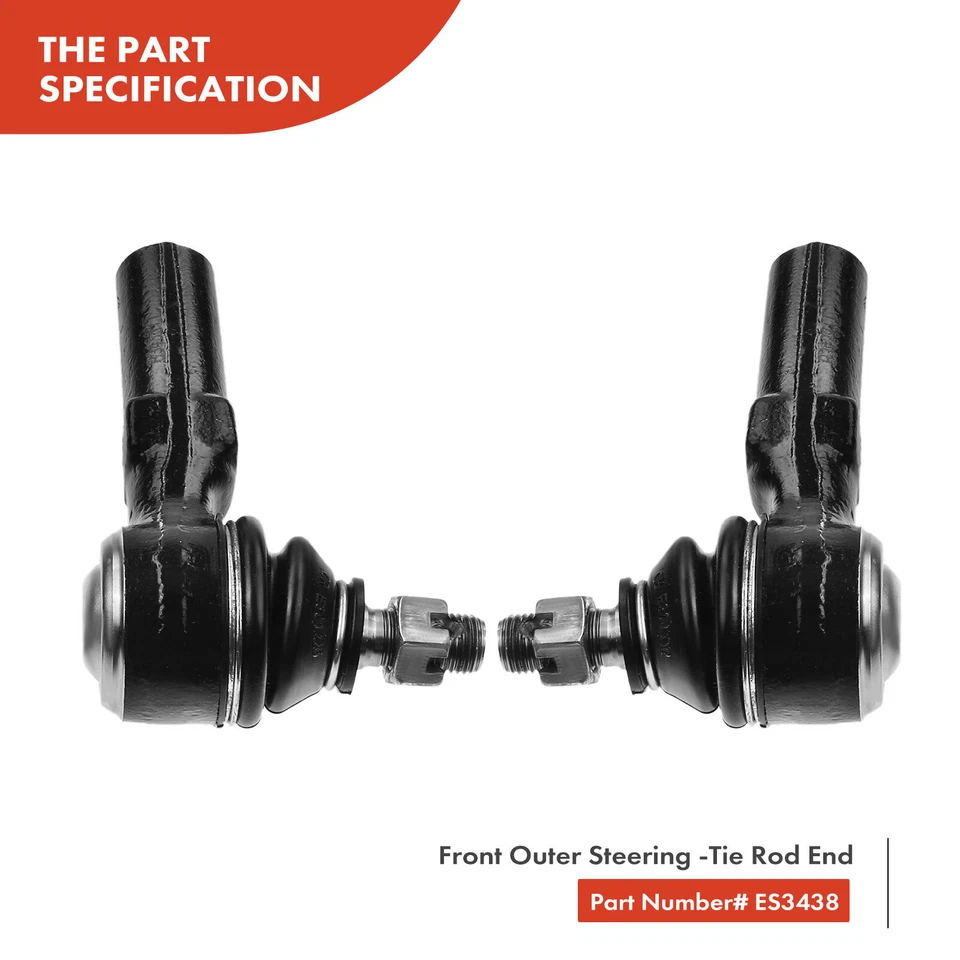 Kit de extremo de varilla de amarre y piñón de dirección asistida para Nissan Altima 2002-2004 2,5 L Foto 3 de 4